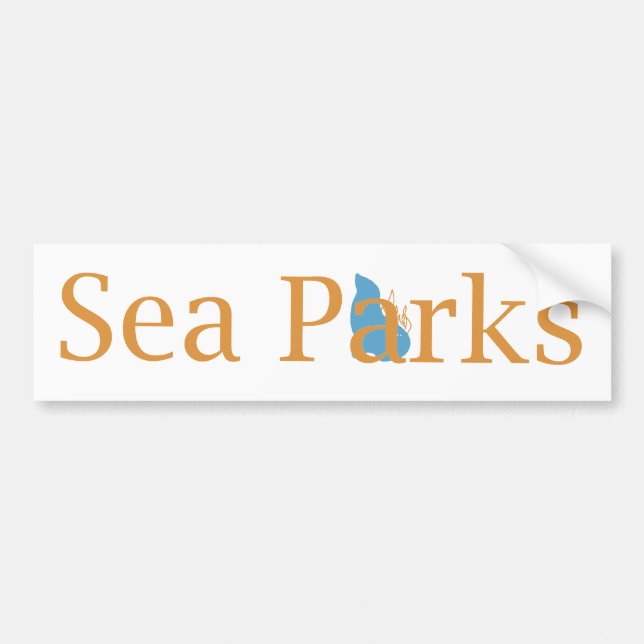 IT Crowd Sea Parks Bumper Sticker (Front)
