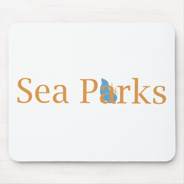 IT Crowd Sea Parks Mouse Mat (Front)