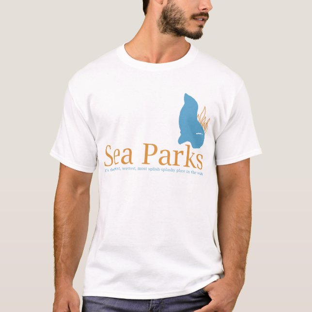 IT Crowd Sea Parks T-Shirt (Front)