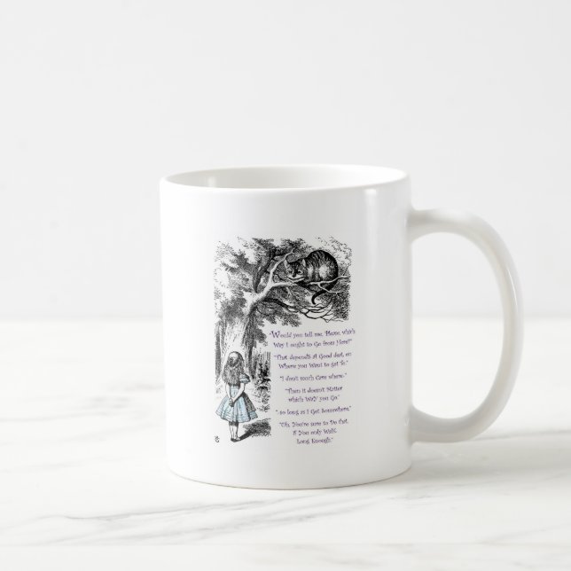 It Doesn't Matter Which Way You Go Coffee Mug (Right)