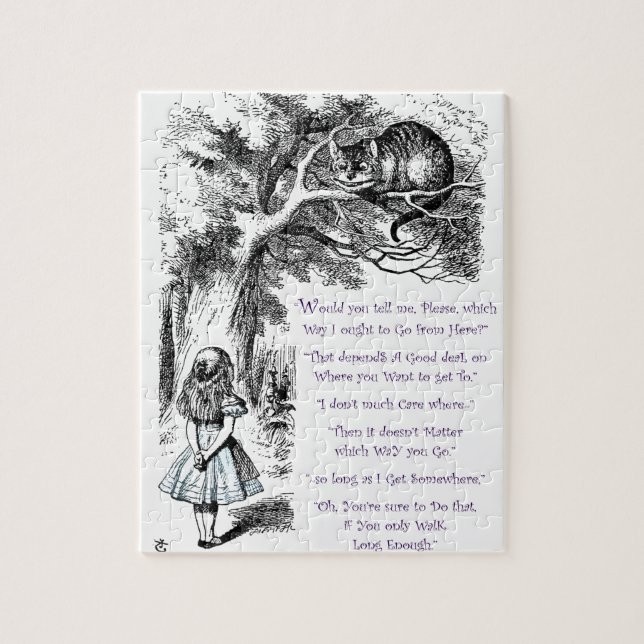 It Doesn't Matter Which Way You Go Jigsaw Puzzle (Vertical)