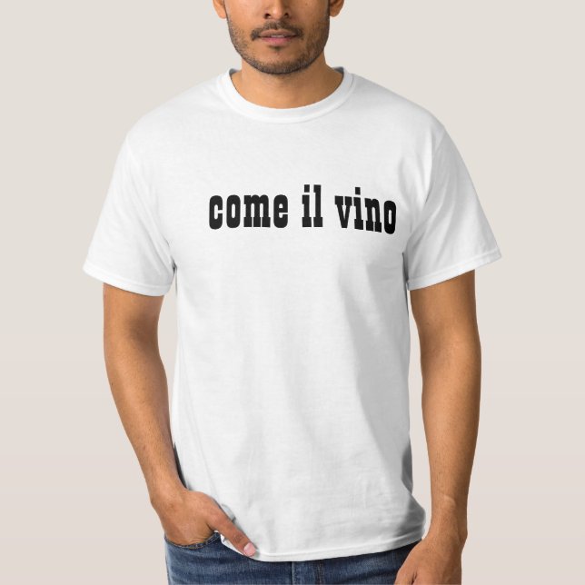 it eats il vino T-Shirt (Front)