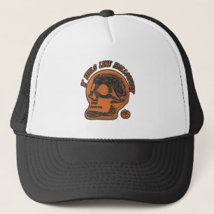 It Feels Like Halloween Negative Look Trucker Hat