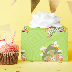 It Gets Better   Good Vibes & Groovy Feels Custom Wrapping Paper