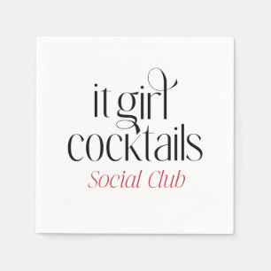 It Girl Cocktail Social Club Napkins