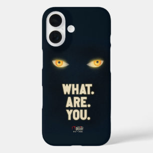 IT Glowing Eyes "What.Are.You." iPhone 16 Case