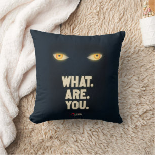 IT Glowing Eyes "What.Are.You." Cushion