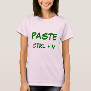 IT GRAZES, CTRL + V T-Shirt
