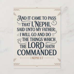 It Has Come to Pass Postcard