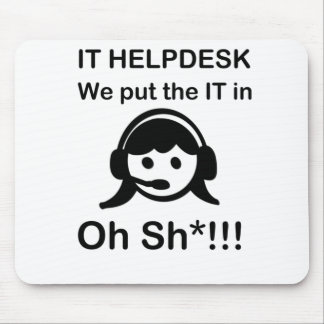 IT Helpdesk Mouse Mat