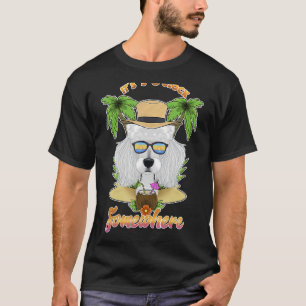 It Is 5 O´Clock Somewhere Drinking Poodle T-Shirt