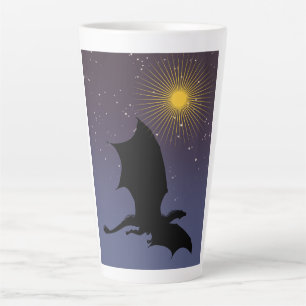 It is a Dragon, it is not your imagination Latte Mug