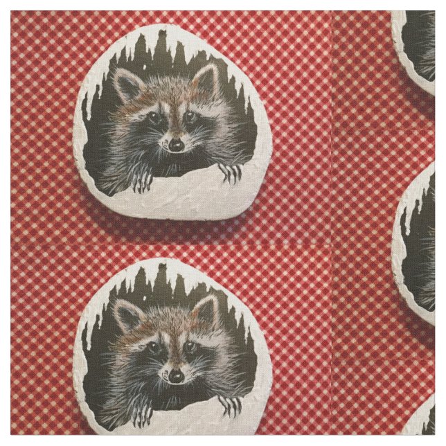 It is a "Rocky" Holiday! Fabric (Close Up)