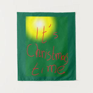It is Christmas time Tapestry