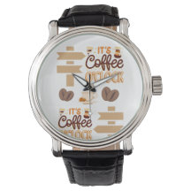 it is coffee clock