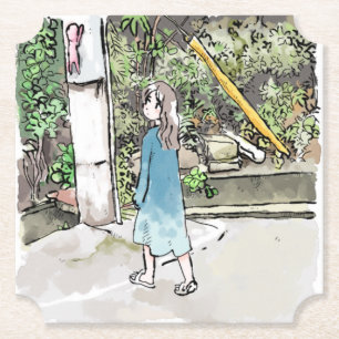 It is done and is ill-smelling the ji paper coaster