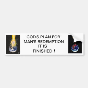 It is Finished ! Bumper Sticker