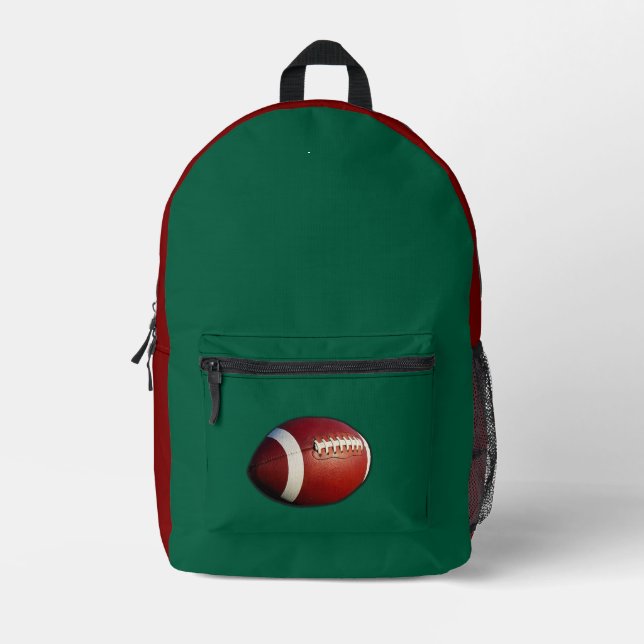 It is Football Season Printed Backpack (Front)