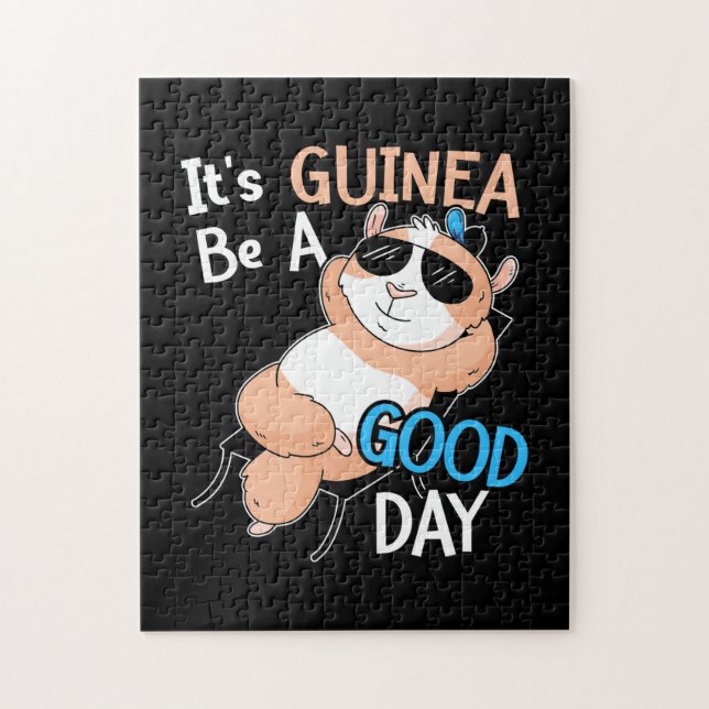 It Is Guinea Pig Be A Good Day Jigsaw Puzzle (Vertical)