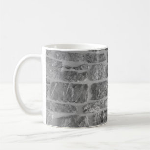 It is horizontal stone rough wall pattern backgrou coffee mug