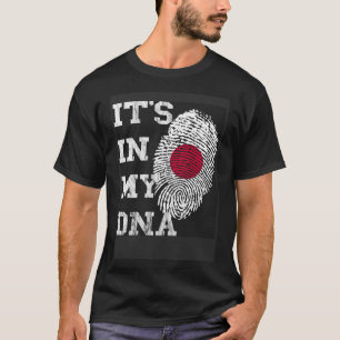 It Is In My DNA Japanese Genetics Japanese Roots T-Shirt