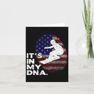 It Is In My Dna Snowboard Snowboarders Great Snowb Card