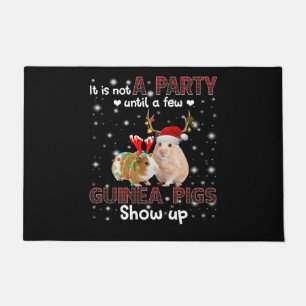 It Is Not A Party Until A Few Guinea Pigs Show Up Doormat