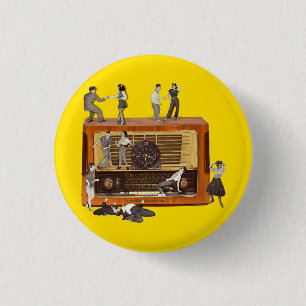  It is only Rock & Roll 3 Cm Round Badge