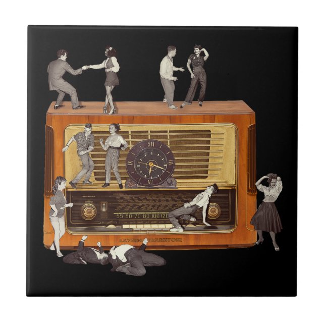 It is only Rock & Roll Tile (Front)