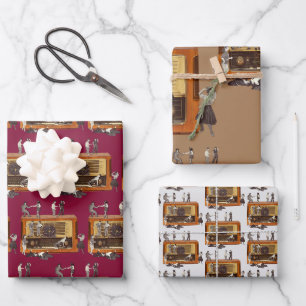 It is only Rock & Roll Wrapping Paper Sheet