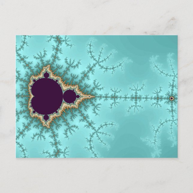 It is spreading - Fractal Postcard (Front)