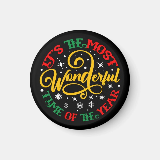It is the Most Wonderful Time of the Year Magnet (Front)