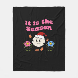 It Is The Season Christmas Fleece Blanket