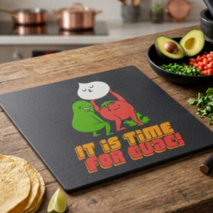 It Is Time For Guac! Cutting Board