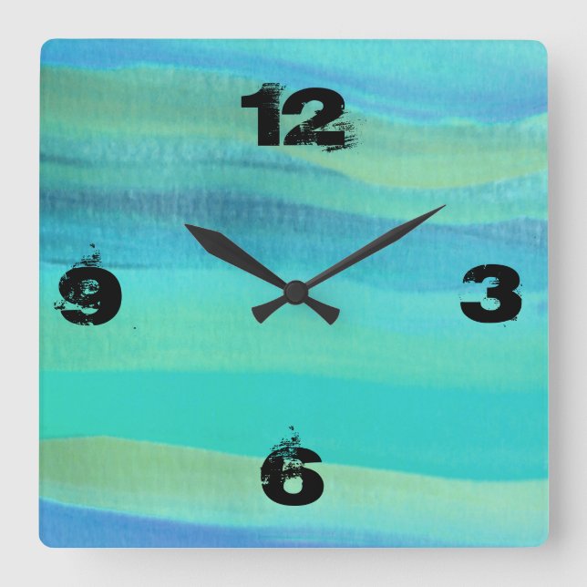 It Is Time Square Wall Clock (Front)