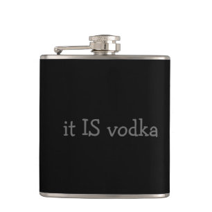 it IS vodka Hip Flask