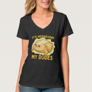 It is Wednesday My Dudes classic frog meme T-Shirt