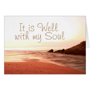 It is Well With My Soul, Beloved Hymn Card