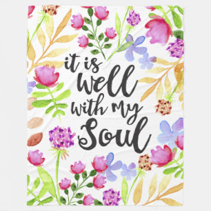 It is Well with my soul Blanket