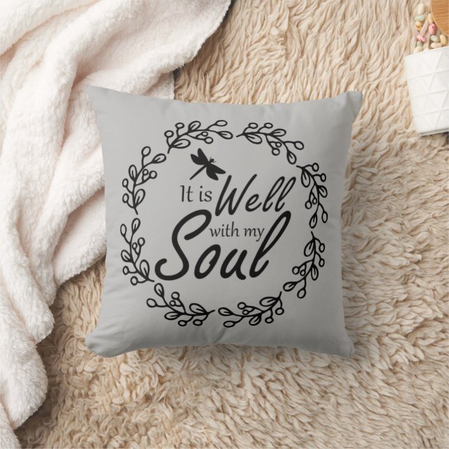 It Is Well With My Soul  Cushion (Blanket)