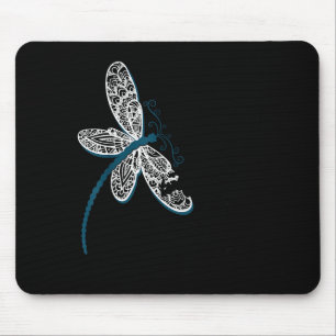 It Is Well With My Soul Dragonfly Chirtian Quote Mouse Mat
