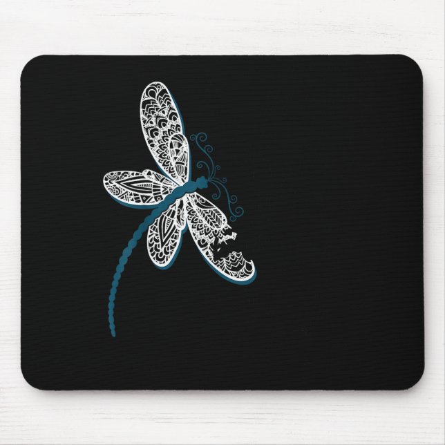 It Is Well With My Soul Dragonfly Chirtian Quote  Mouse Mat (Front)