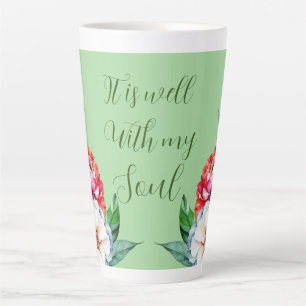 It Is Well With My Soul  Latte Mug