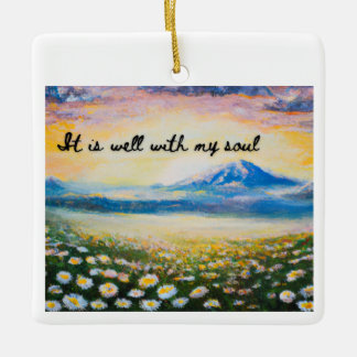 "It is Well with my Soul" Ornament