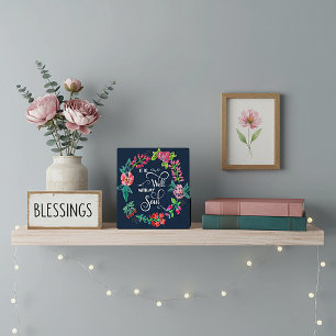 It is well with my soul plaque