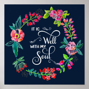 It is well with my soul  poster