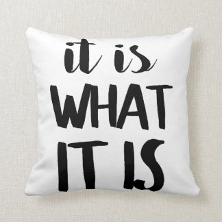 It is What it is Cushion