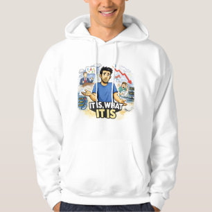 It Is, What It Is – Resigned Life Chaos Graphic T- Hoodie