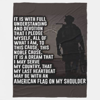 IT IS WITH FULL UNDERSTANDING FLEECE BLANKET