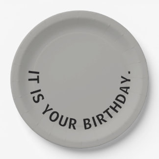 It is your birthday...with Dwight Schrute Plates